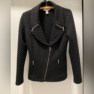 Joseph Ribkoff Black Quilted Blazer